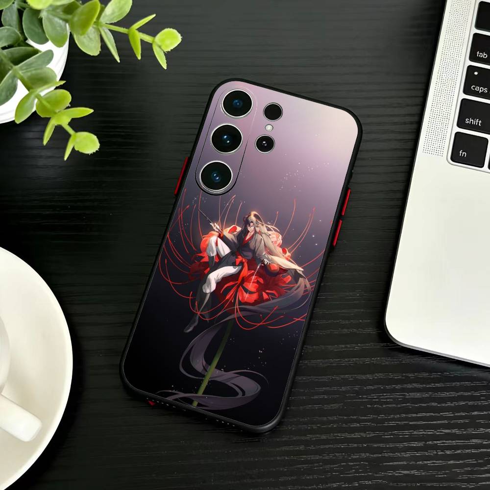 Grandmaster M-Demonic Cultivation Phone Case For Samsung S26,S25,S24,S23,S22,S21,S20,Ultra,Plus,FE Black Soft Cover