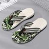Fashion Dark Living Room Mans Sandal For The Beach Slippers Rubber Flip Flops For Shoes Black And White Sneakers Sports Items