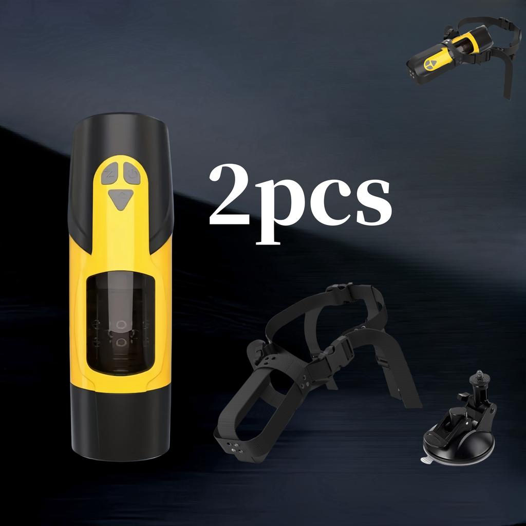 Male Penis Erotic Massage Masturbator, Men's Toy, Featuring 7 360-degree Rotating Modes and 3 Adjustable Speed Thrusts