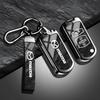Leather car key cover key case for Mazda 2 3 6 CX3 CX5 CX8 CX30 CX-5 CX-30 CX-8 CX-3 CX4 MX-5 BT50 BT-50 Atenza Axela Shell Bag W4