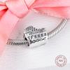 Äkta 925 Sterlingsilver Alla Ombord Kryssningsfartyg Berlocker Pärlor för Smyckestillverkning Passar Original Armband Berloques Bijoux Femme