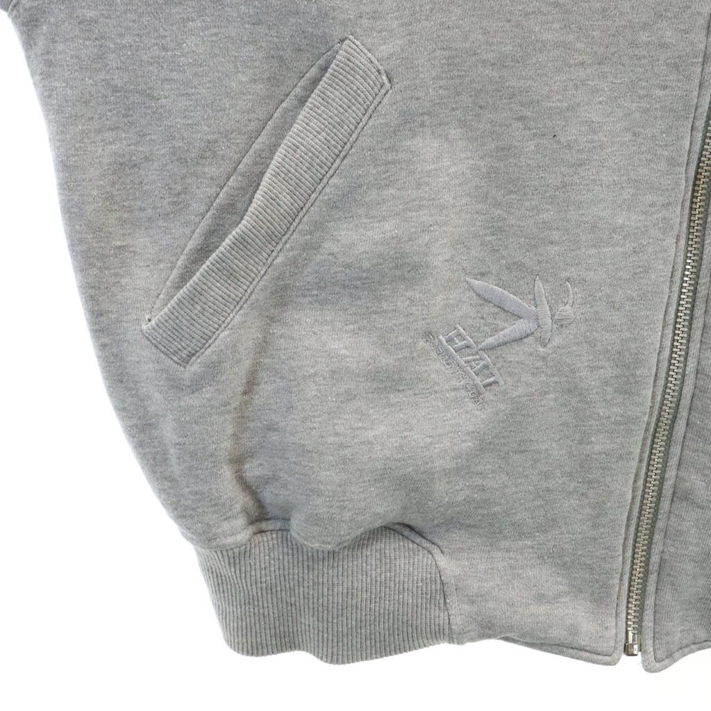 HAI SPORTING GEAR 90s Old Long Sleeve Sweat Zip Jacket M Isseimi Sunburn Men's Used