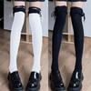 2pcs Ballet Knee High Socks with Bows Lace Top Ruffle Calf Socks Calf Tube Socks