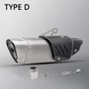 Exhaust Muffler for MT10, FZ10, R3, ZX4R, ZX6R, CBR5 Motorcycles