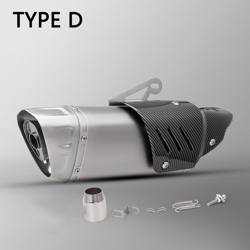 Exhaust Muffler for MT10, FZ10, R3, ZX4R, ZX6R, CBR5 Motorcycles