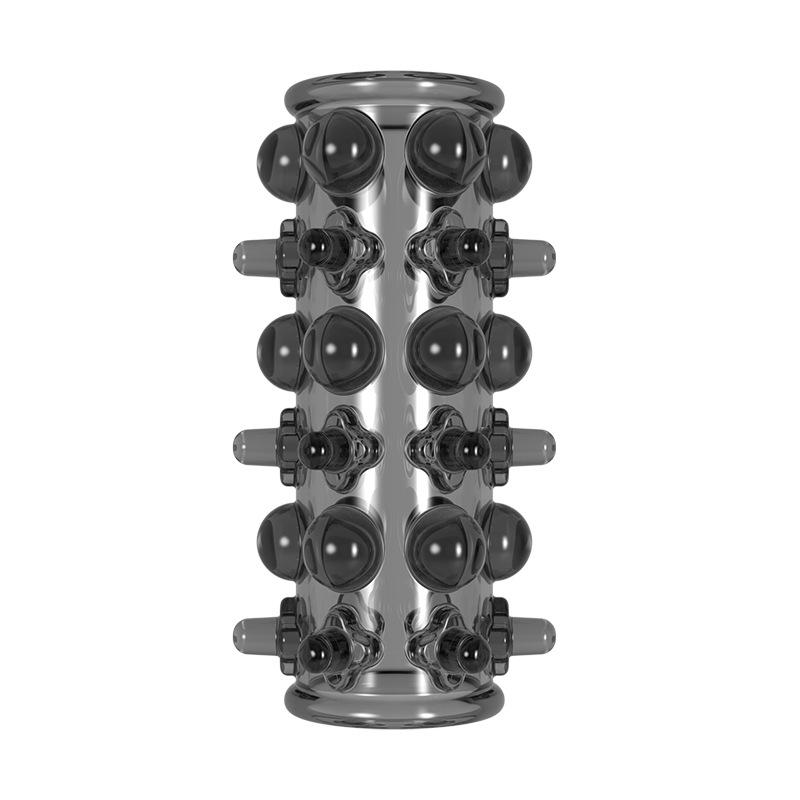 Penis Enlargement Sex Toys For Men Soft Cock Ring Stretcher Extender Sleeve Reusable Condoms Adults Products