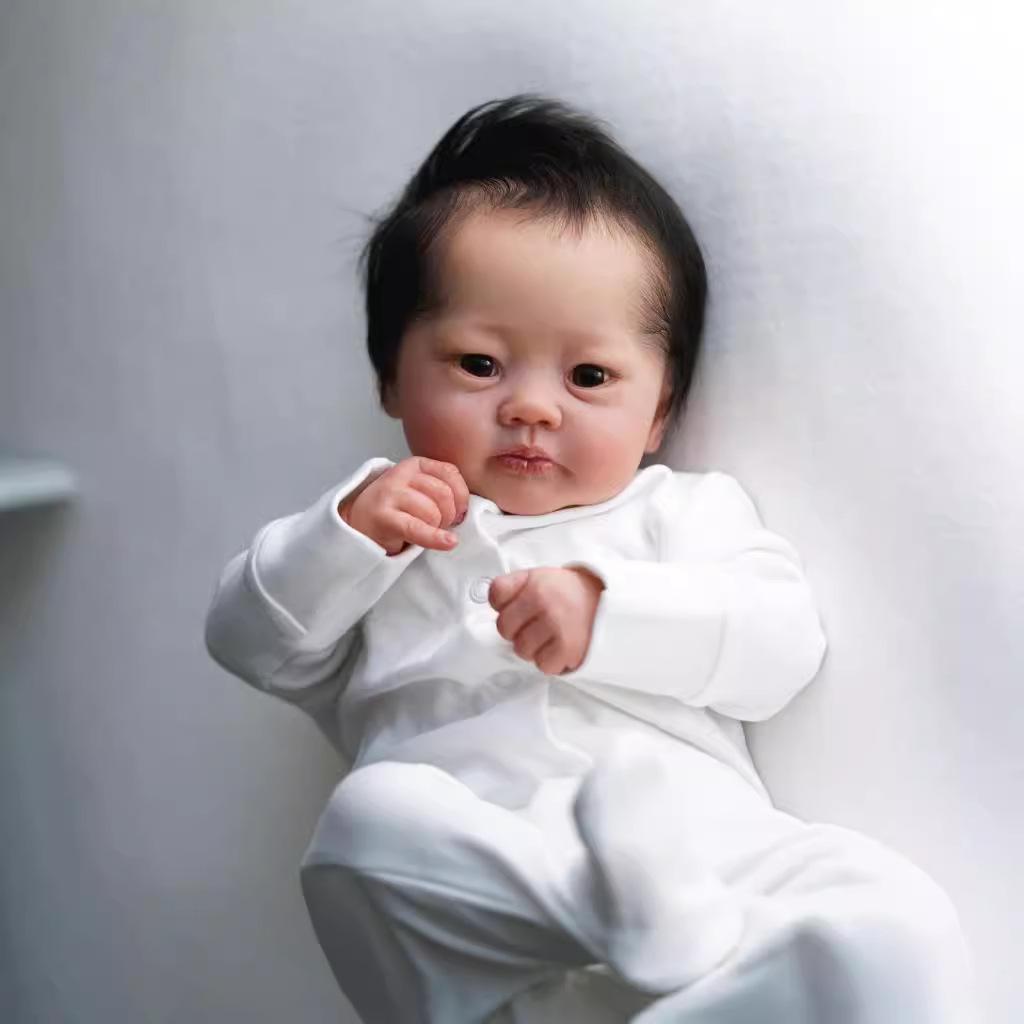 NPK 19-Inch Lali Realistic Reborn Asian Baby Doll 49 cm