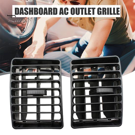 Replacement Parts for Corolla 2Pcs AC Vent Panel Toyota 2003-2012, Dashboard Center Automatic Air Flow Direction Adjustment Console Outlet Grille