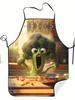 Hilarious Broccoli Vegetable S Printed Apron Household Cleaning & Cooking Apron