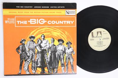 LP Record OST JEROME MOROSS  Big Country UALA270G UNITED ARTISTS 1974 US Soundtracks  Musicals Used