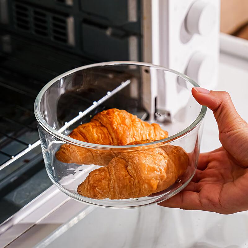 Jingzhou Microwave Safe Round Glass Bowls Set