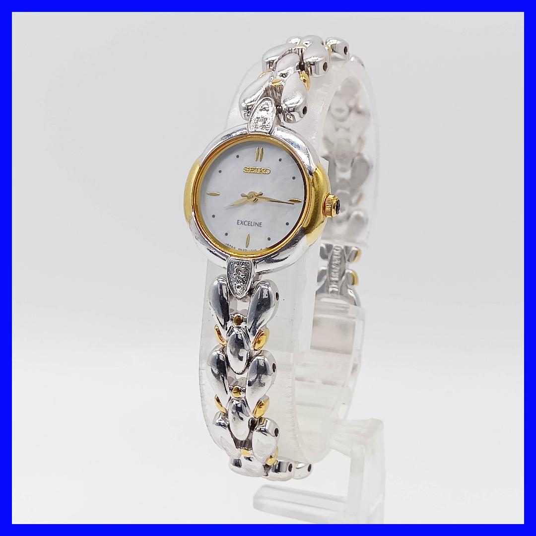 

[USED] 375 Free Shipping Battery Replaced SEIKO Exceline Women s Watch