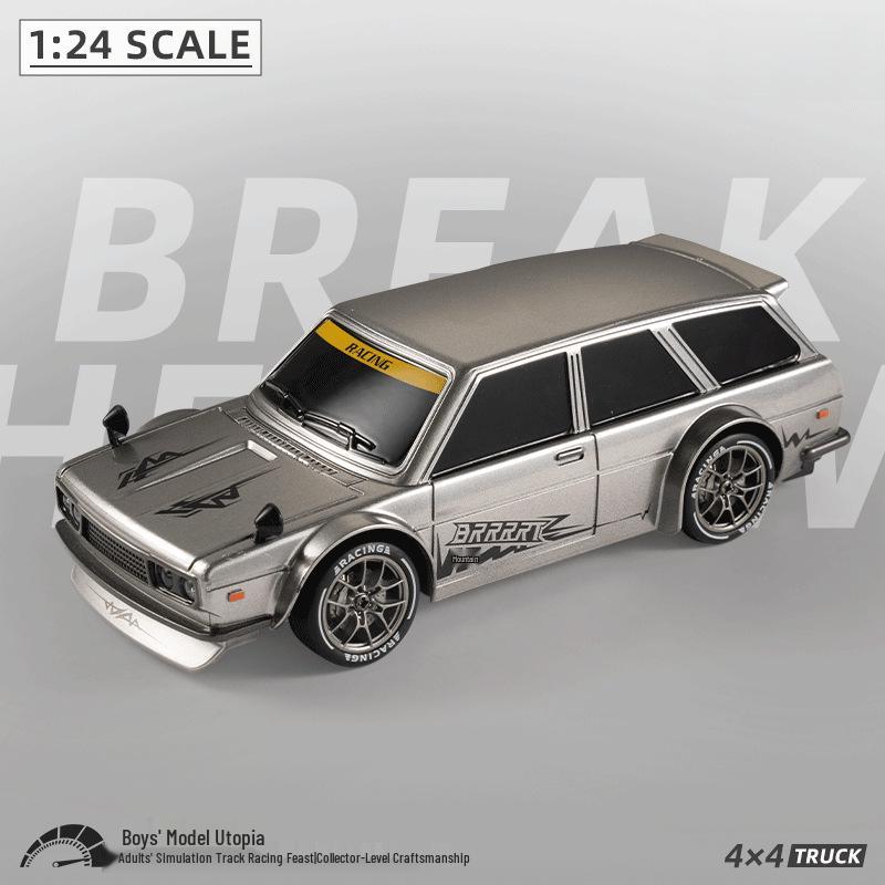 Cross 1/20 Remote Control Retro Station Wagon, Off-road Drift, 4WD Scale RC Car