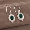 Green Onyx Earrings, 925 Sterling Silver Jewelry, Gemstone Earrings, Gift For Her Handmade Dainty Jewelry