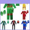 Set Haine Cosplay pentru Copii cu Tematică Ninjago Cool, cu Mănușă, Pălărie și Salopetă