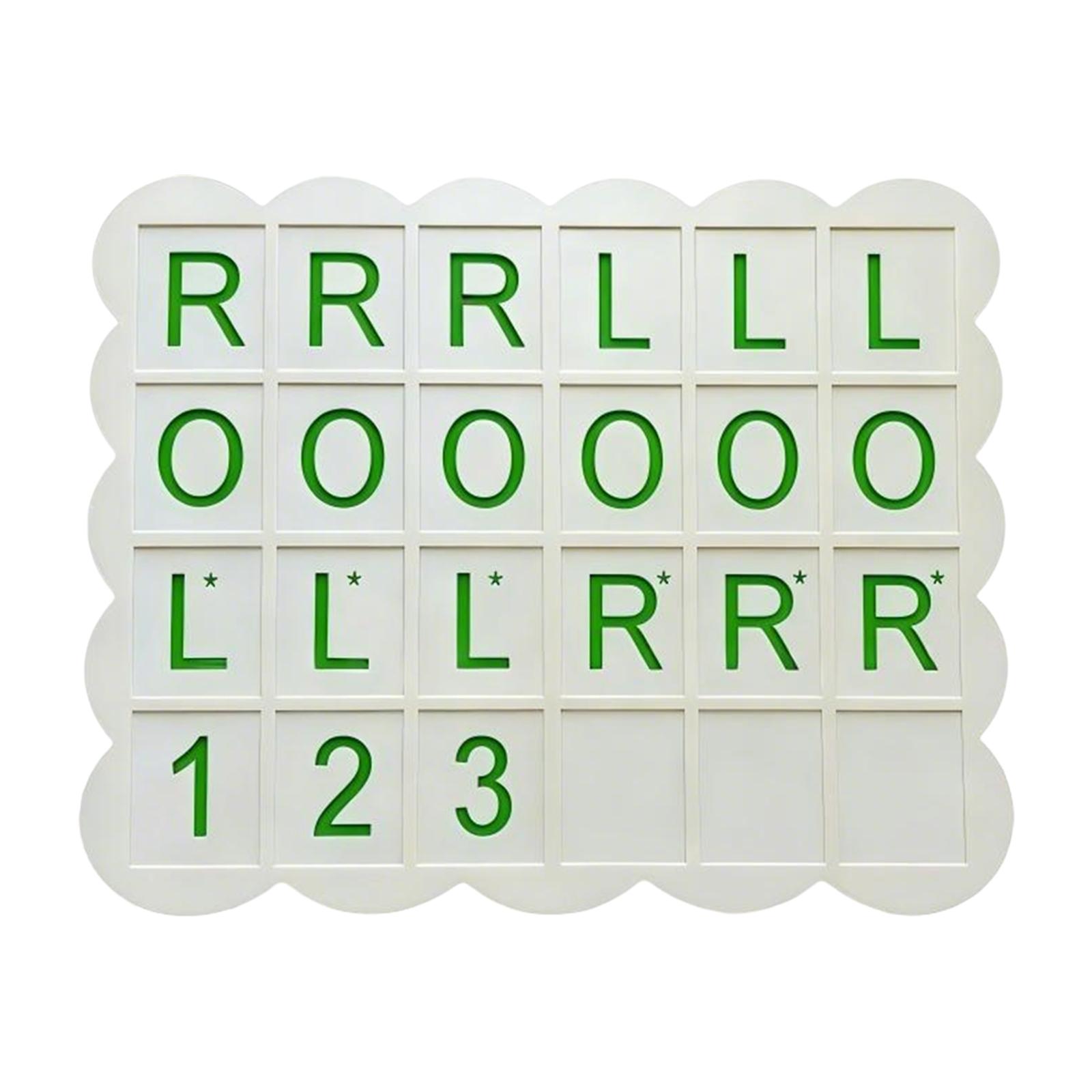 Portable Fun Mahjong Practice Board, Single Mahjong Practice Board белый