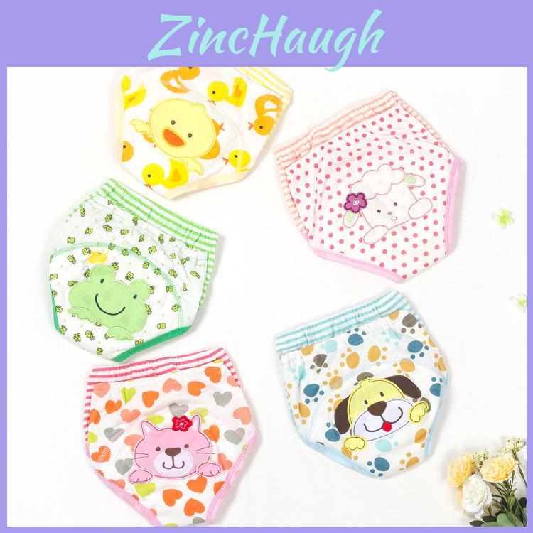 Comfortable Cotton Baby Training Pants With Engaging Cartoon And Abstract Prints For Toddlers