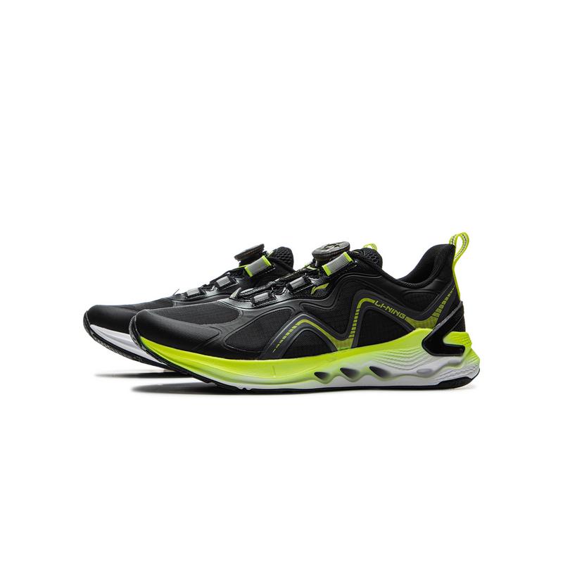 Li Ning Kids PU Versatile Comfortable Non-Slip Wear-Resistant Low-Top Running Shoes Kids sneaker YKFV040-1