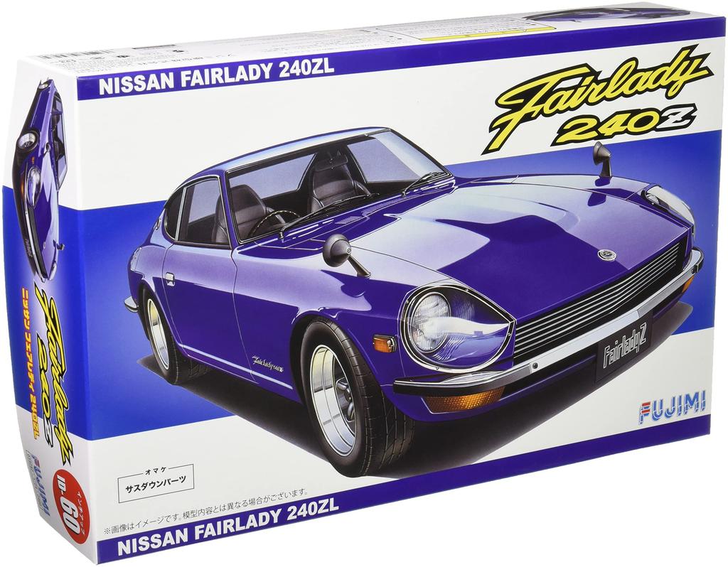 Fujimi Model Series 60 Fairlady 240ZL Plastic Model ID60 1/24 Inch-Up No.