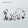 Stainless Steel Double Wire Hoop Reinforced Hose Clamps for Fire and Rubber Hoses