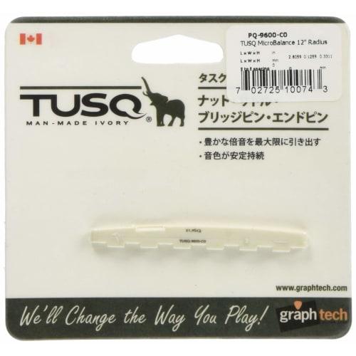 

graphtech TUSQ PQ-9600-C0 Microbalance 12 Radius Acoustic Saddle for Piezo Pickups