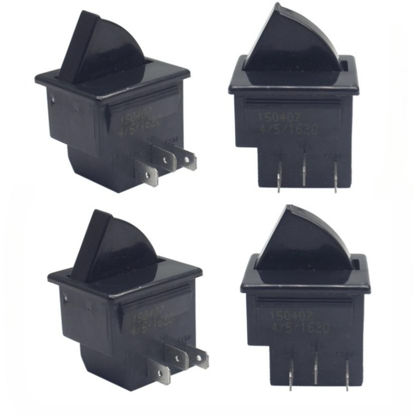 2/4pcs 3 Prong Refrigerator Door Switch Normally Closed Open Push Button Switch For Household Refrigerator Easy Installation