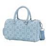 Jordan Polyester Bowling Bag, Crossbody Handbag Medium Unisex Denim Blue JD2623116AD-002
