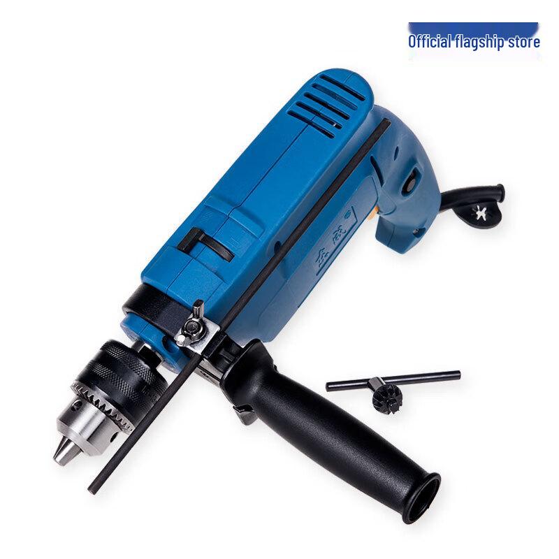 Dongcheng 13mm 500W Variable Speed Corded Impact Drill CN Plug (adapter Included)
