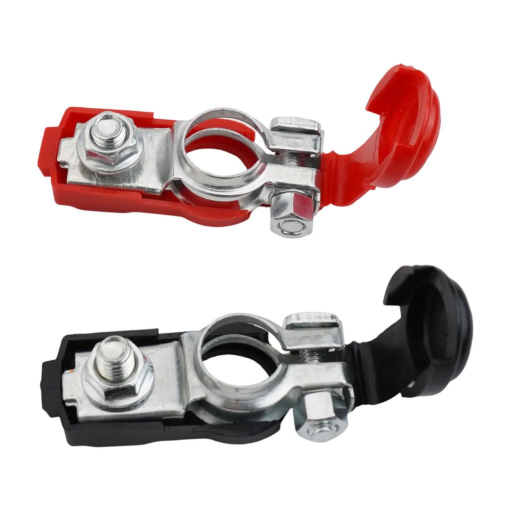 Good Effect Car Battery Terminal Auto Parts Iron Copper Plating About 60 Mm Black+Red+Gold Styles Package Content