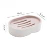 Household Bathroom Soap Storage Rack Plastic Draining Soap Box No Water Accumulation On The CountertopSoap Rack, Soap Tray