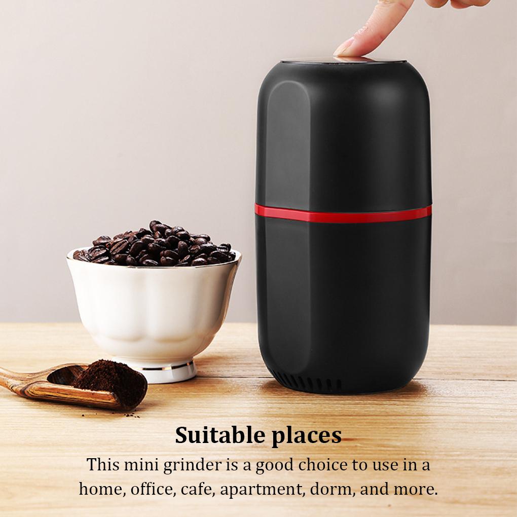 150W Fast Speed Coffee Beans Mini Home Cafe Office Portable Spice Nuts Electric Grinding Machine Stainless Steel