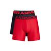 Tech Boxerjock 6 Inch Underwear 2 Pack Men Underwear Red 1327415-600