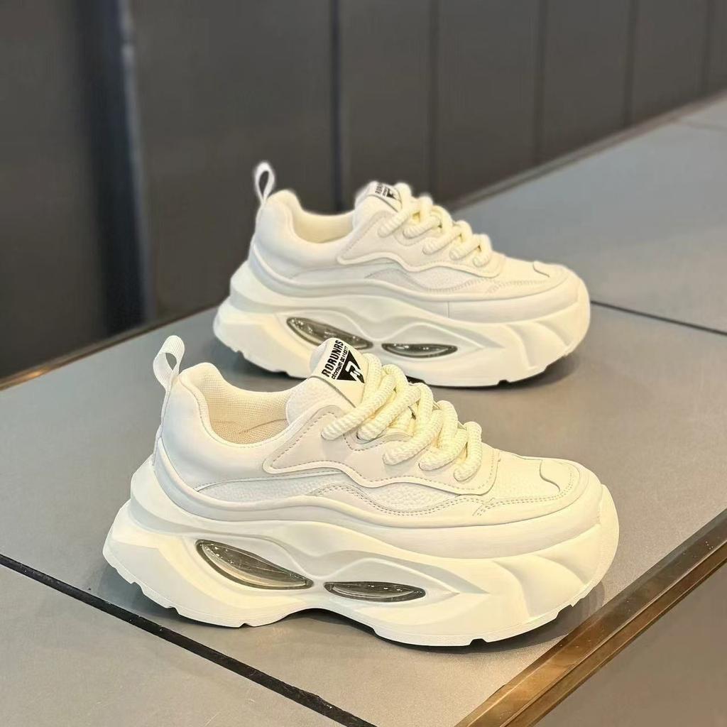 Men's Shoes Fashion Versatile Trend Casual Non-slip Wear-resistant Niche Youth Platform Dad Shoes