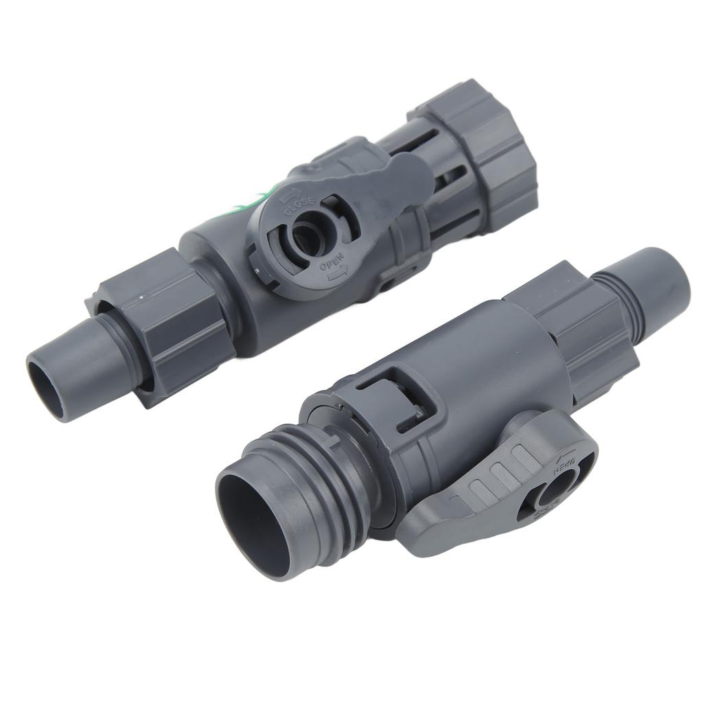 Aquarium Water Control Connector Double Valve Leakage Proof Quick Release Fish Tank Hose Tap for