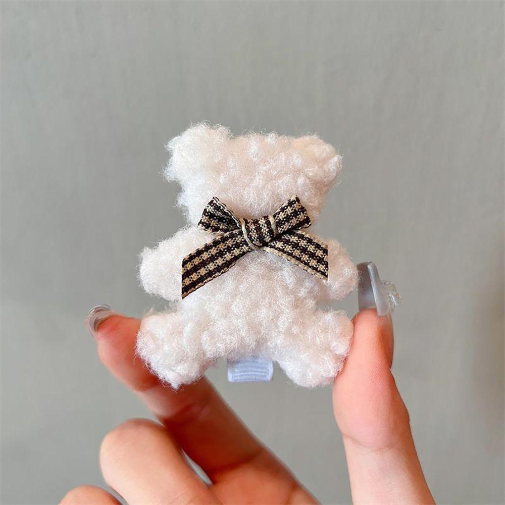 Headdress Female Cartoon Korean Style Barrettes Bear Hairpin Women Hair Clips Hair Accessories