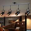 American Retro Industrial Cylinder Pendant Track Lamp