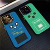 Fashion Effect Box Guitar Phone Case For 17 Air IPhone 16 Pro Max 15 14 Plus 12 13 X XS Max 11 Colorful Silver Cover