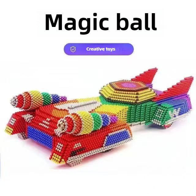 3mm 216 Stück Buckyballs 14 Plus Magnetische Kugeln Stressabbau Magnetisches Pädagogisches Bauspielzeug