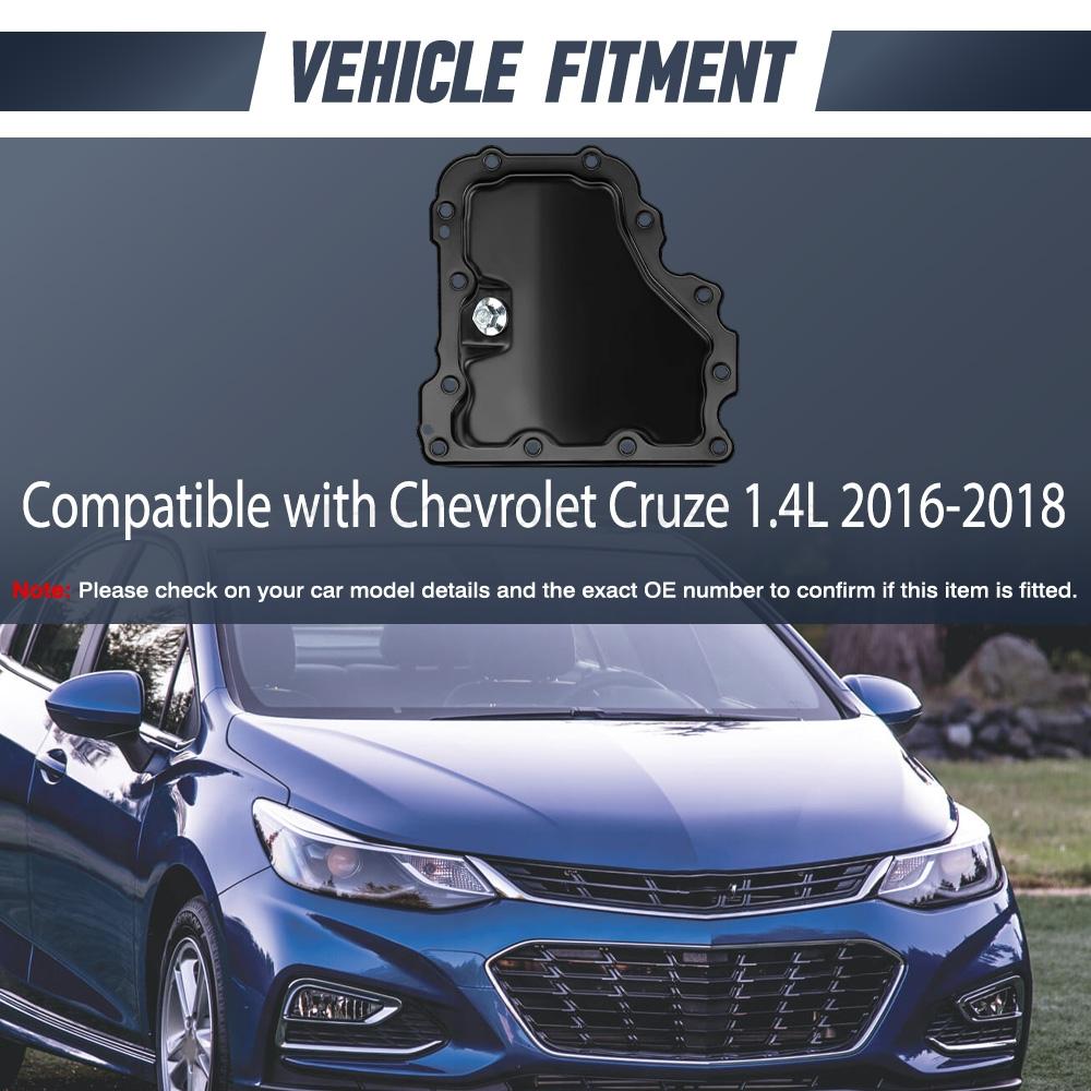 For Chevrolet Cruze 1.4L 2016 2017 2018 12637773 Engine Oil Pan Sump with Drain Plug 264622,