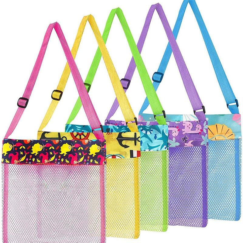 Сумка для сортировки игрушек «Пляжные ракушки» для детей — фото 4