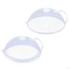 Adjustable Steam Vent Microwave Cover for Food - Keep Your Meals Fresh and Clean