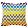 Modern Colorful Geometric Style Pillow Cover Living Room Sofa Office Seat Car Waist Cushion   Home Decoration