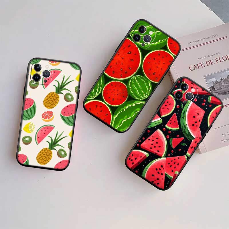 UP19 Cartoon Fruit Watermelon New High-End Shell Phone Case for Redmi Note 8 9 Pro Max 9S 9T 9C NFC 8T 8A 10A A4