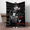 Japanese Anime Blanket DEATH-NOTE Children Warm Soft Blankets for Sofa Bed Cover Blanket Suitable for Birthday Souvenir Gifts
