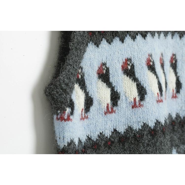 Dimanaf 2025 Sweaters Short Vest Autumn Women Flowers Print O-Neck Sweaters Knitting White Sweater