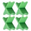 4pcs Thickness Deck Spacers Plastic 4Thicknesses Deck Board Spacer for Precise Flooring Gap Adjustment Installation Tool
