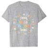 Women's Fashion T-shirt Autism Mama Printed Tshirts Fashion Casual Short-sleeved Tee Shirt Autism Awareness T Shirts for Women