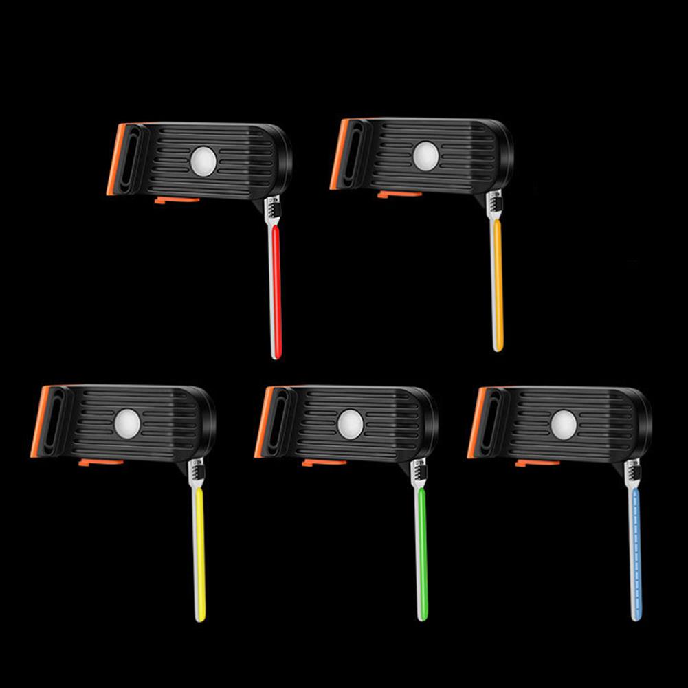 LED Safety Lights Type C Rechargeable Bicycle Tail Light Multi Light Modes Bicycle Rear Light Creative for All Bicycles