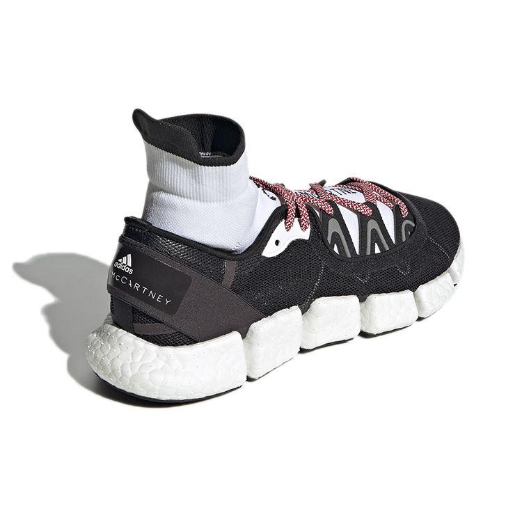 Stella McCartney X Adidas Climacool Vento Retro Fabric Slip-Resistant Durable Low-Top Marathon Running Shoes Women Sneaker Black Gray GY2698