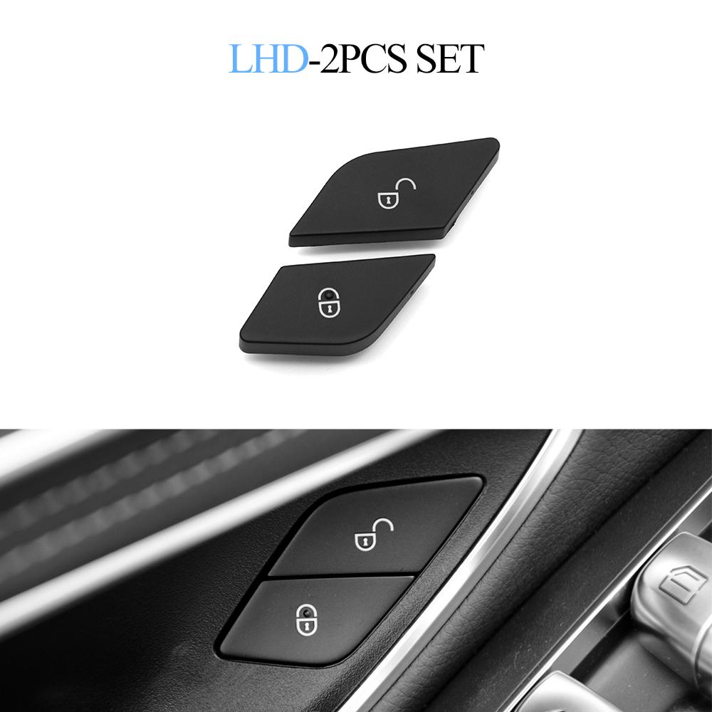 Car Interior Door Lock Unlock Switch Button Cover For Mercedes Benz C GLC EQC V Class W205 W253 N293 W447 2059055251 2059055151